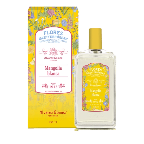 FRASCO 150 ML A.G F. MEDITERRANEAS MAGNOLIA BLANCA
