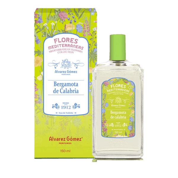FRASCO 150 ML A.G F. MEDITERRANEAS BERGAMOTA DE