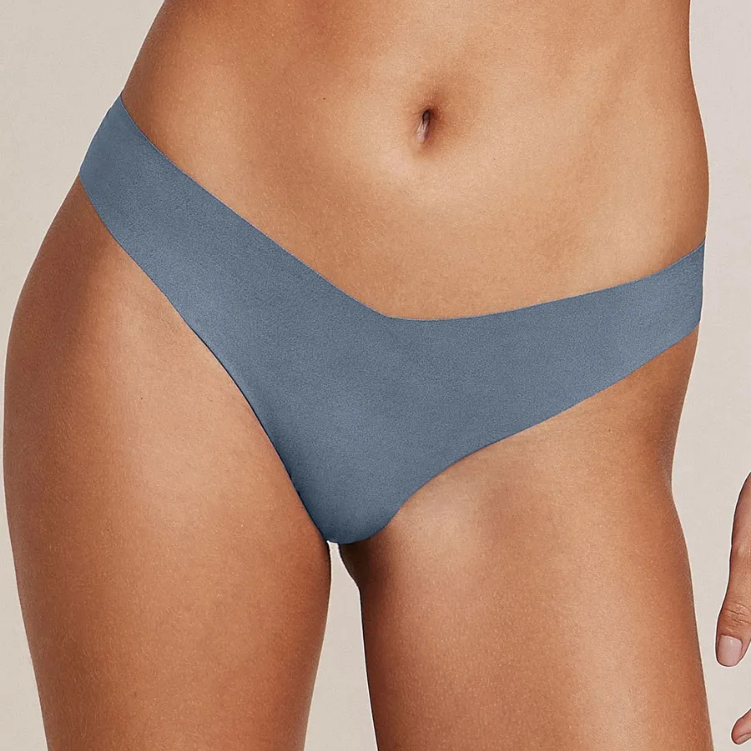 CALCINHA BIQUINI EM MICROFIBRA NUDE