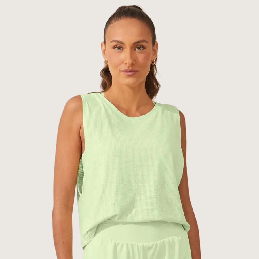 REGATA CROPPED TEXTURIZADA