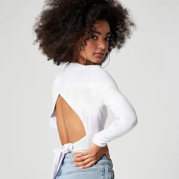 Open Back Tie-Dye T-Shirt, Misc. Colours, L