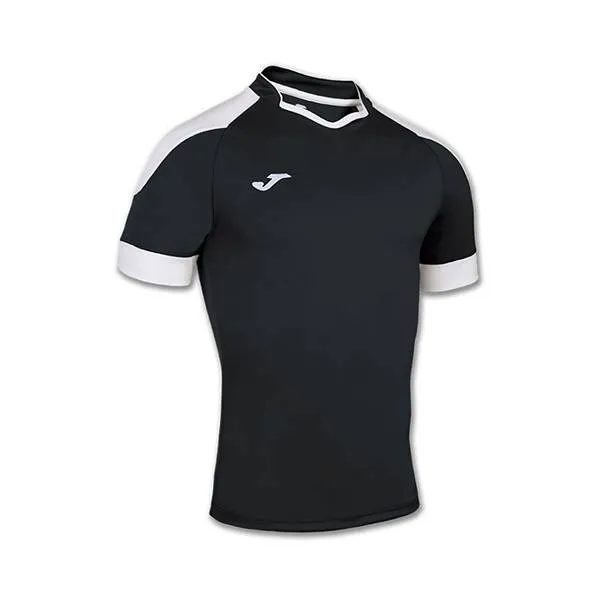 T-SHIRT RUGBY BLACK S/S