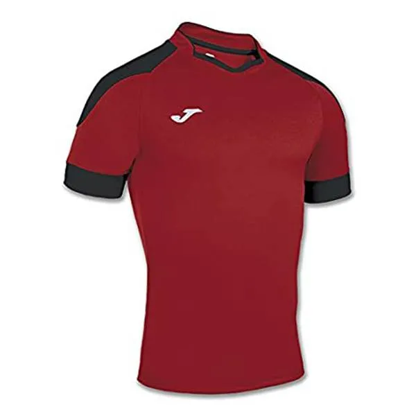 T-SHIRT RUGBY RED S/S
