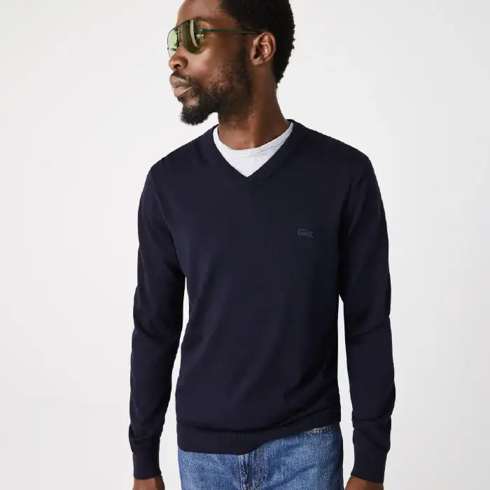 Sweater Liso Escote V