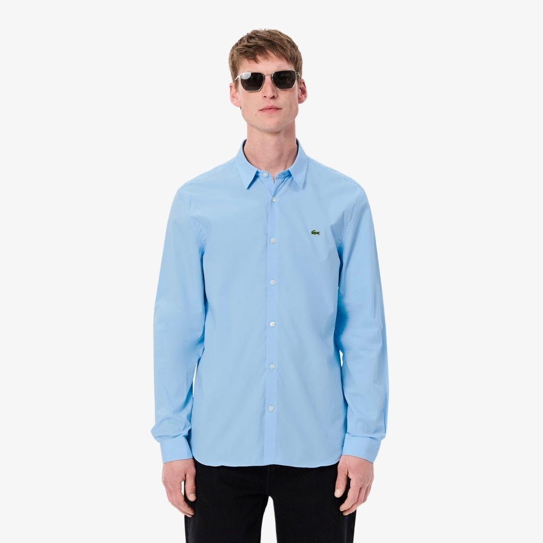CAMISA POPLIN SLIM FIT ML