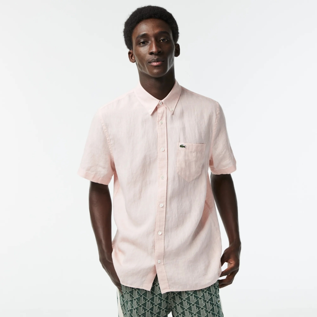 CAMISA LINO LISA MC REGULAR FIT