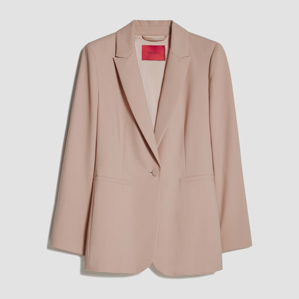Austria - Wool Canvas Blazer, Pink , 40