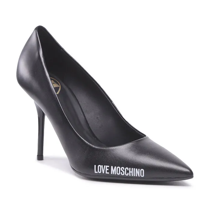 SCARPAD.SPILLO95 NAPPA NERO