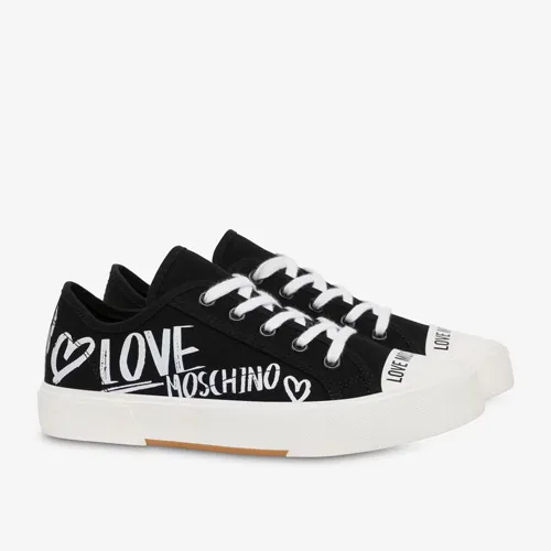 SNEAKERD.POP25 CANVAS NERO