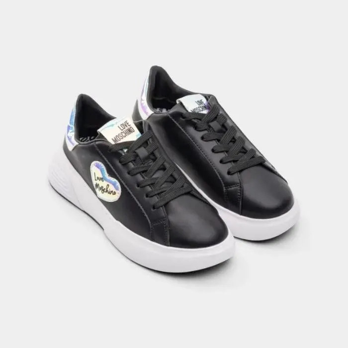 Sneakerd.Star50 Vit.Nero/Olog.Multi