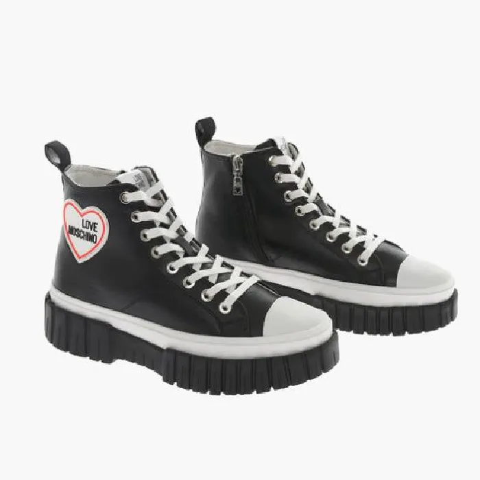 SNEAKERD.GOMMA55 VITELLO NERO