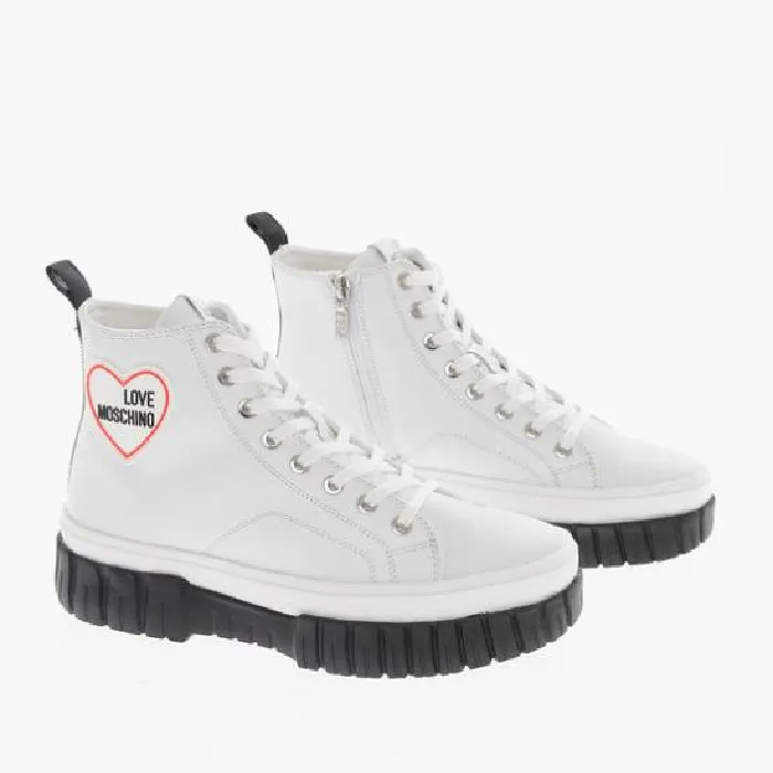 SNEAKERD.GOMMA55 VITELLO BIANCO