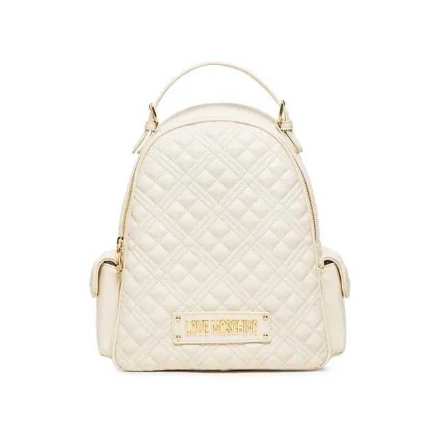 ZAINO QUILTED  PU AVORIO