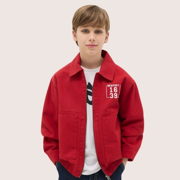 BOYS' LONG-SHORT JACKETS