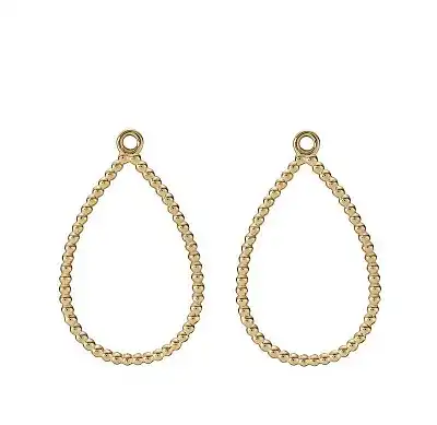 Gold earring