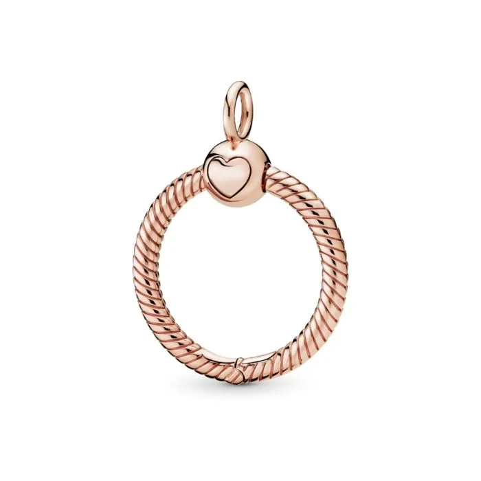 Small Pandora Rose O Pendant