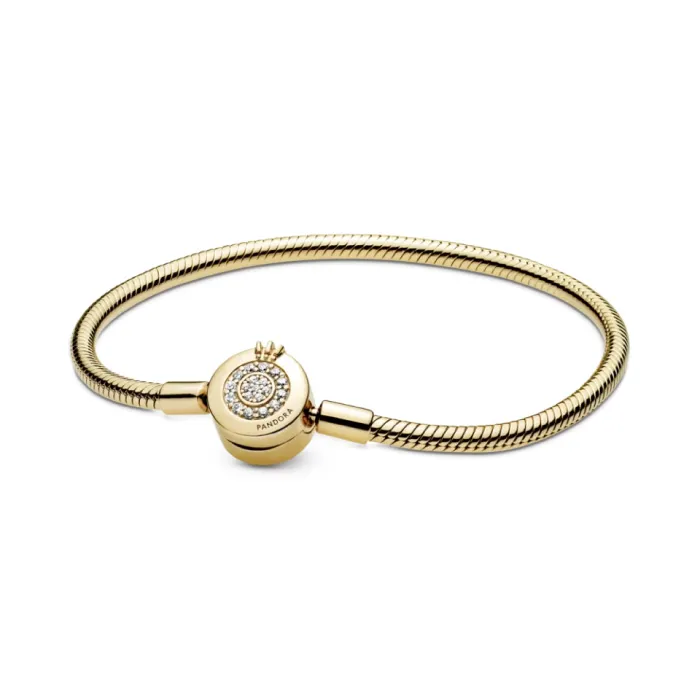 Pandora Signature snake chain Pandora Shine bracelet