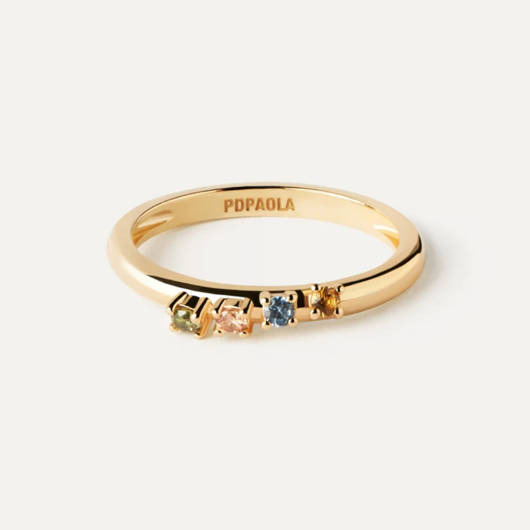 AN Rainbow Wing ring 12