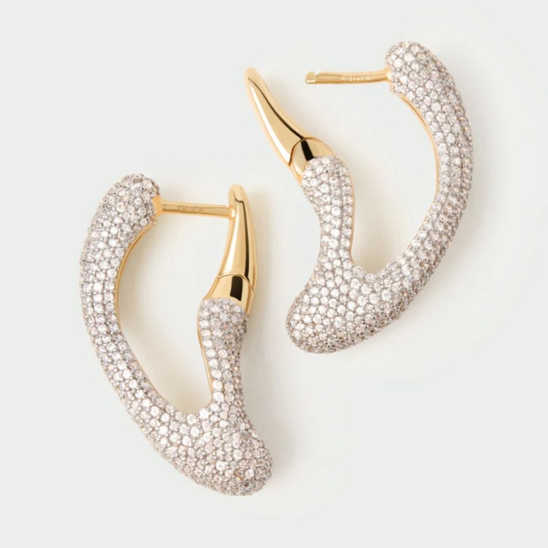 Pavé Sense hoops