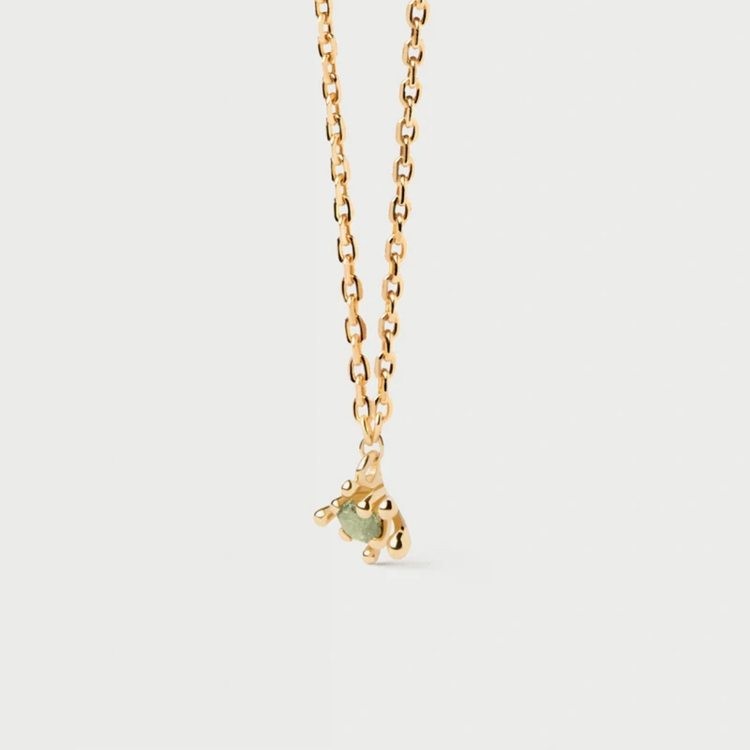 CO Green Fleur necklace U