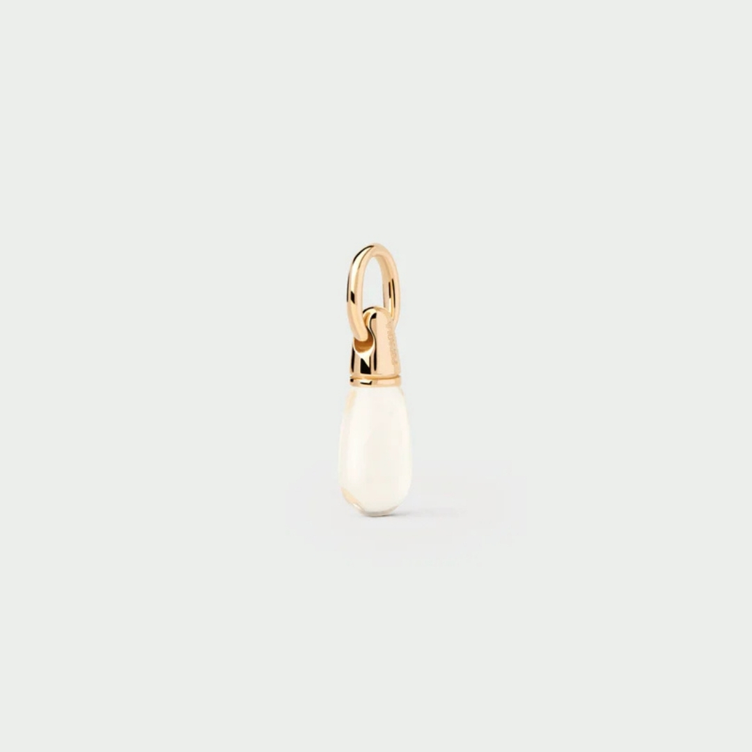 PE Rock crystal Drop pendant U