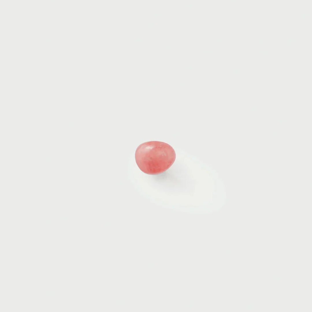 Rhodochrosite Gravity Ear Piercing