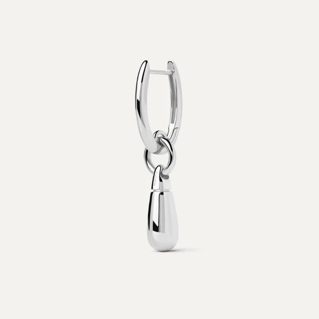 PG Jupiter Silver Single Hoop U