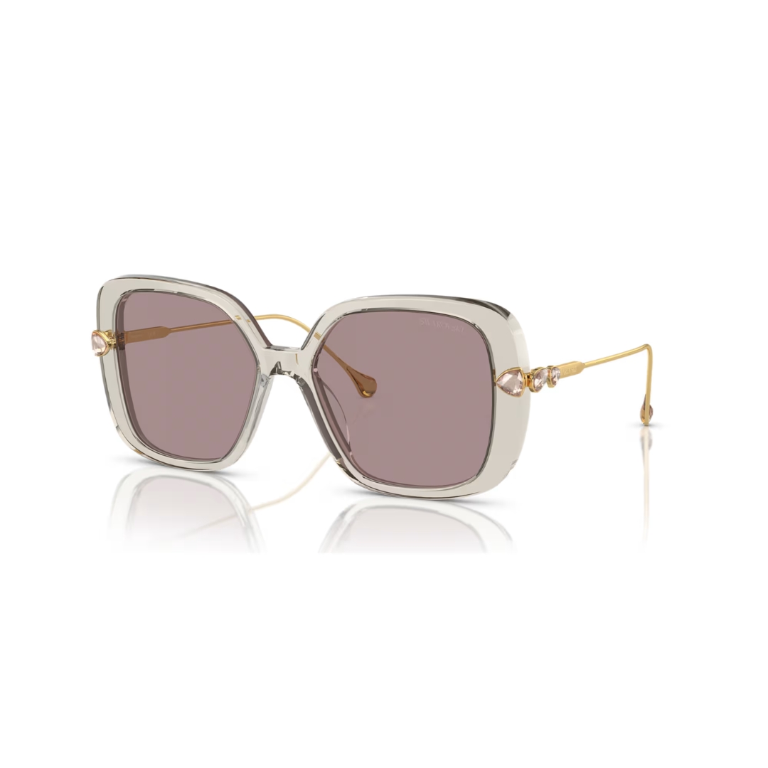 MESMERA:EYEWEAR SK6011EL SQ PUR/VROS