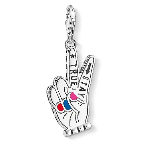 "Charm Pendant ""Stay True"""