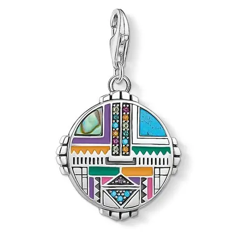 "Charm Pendant ""Sun Symbol"""