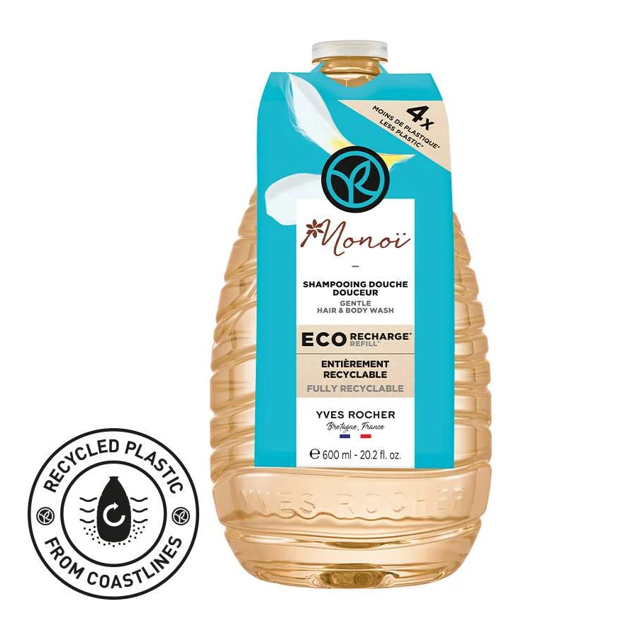MONOI SHOWER GEL ECO REFILL 600ML