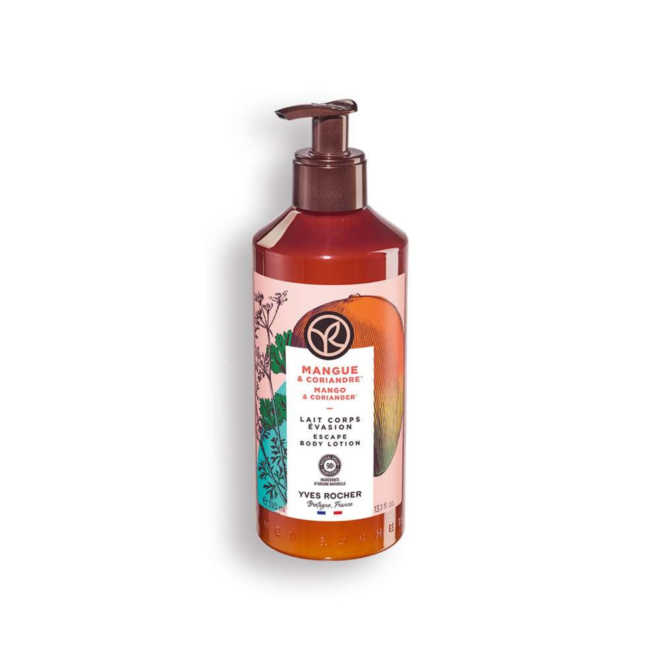 BN CREMA CORPORAL FLUIDA MANGO Y CILANTRO FRASCO 390ML