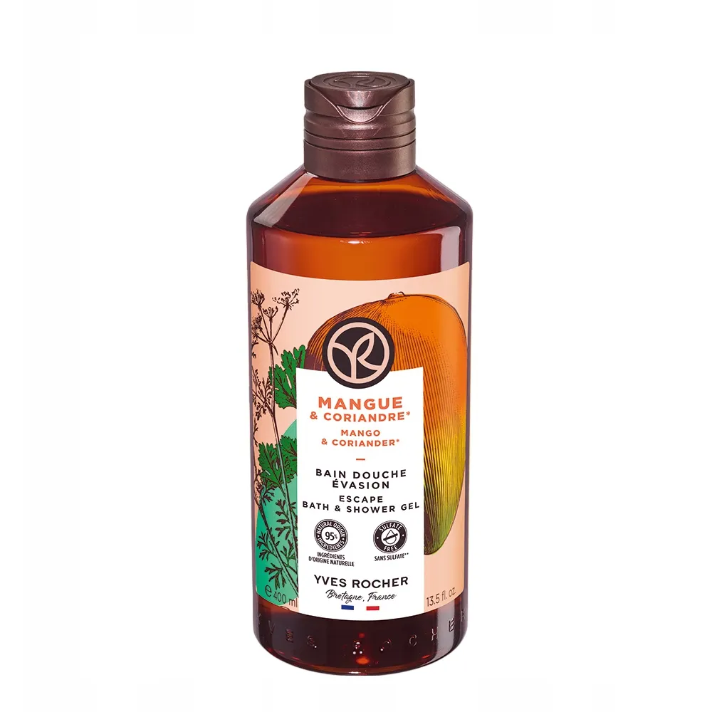 BN GEL DE DUCHA MANGO Y CILANTRO FRASCO  400ML