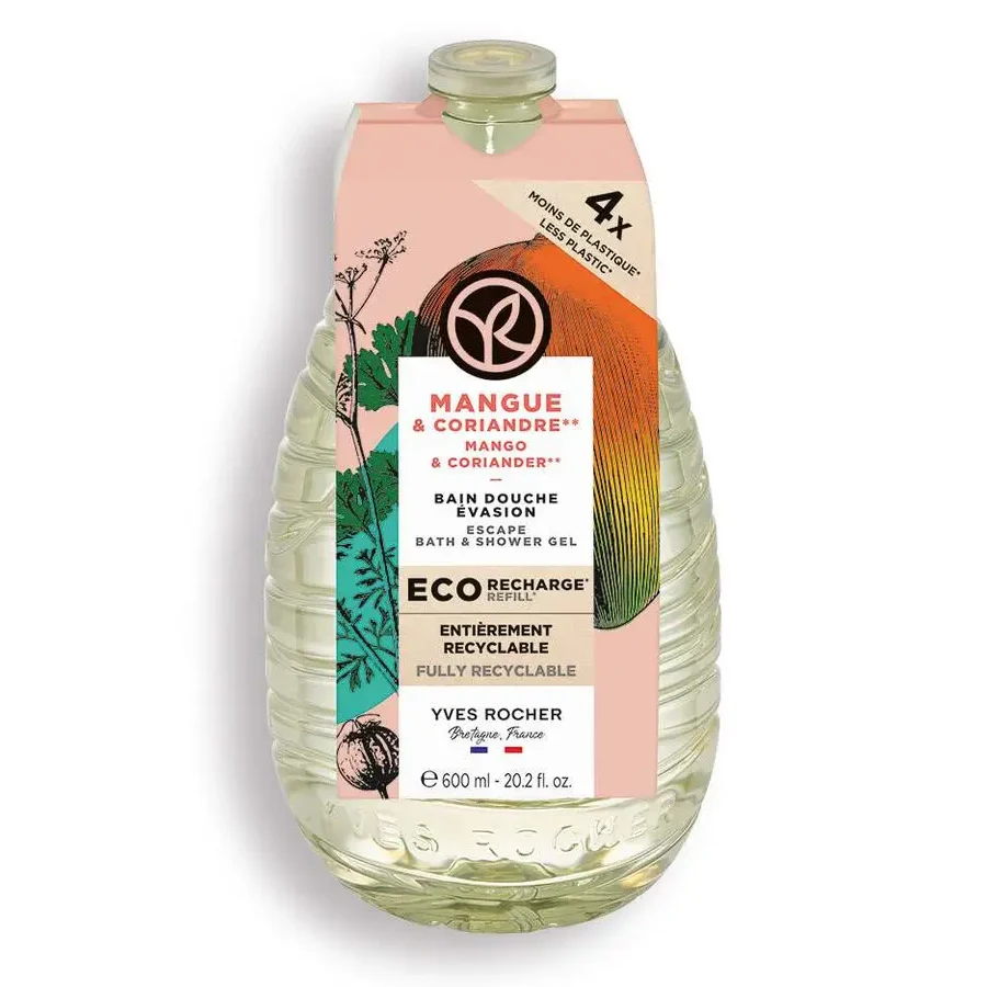 BATH & SHOWER MANGO & CORIANDER ECO-REFILL 600ML