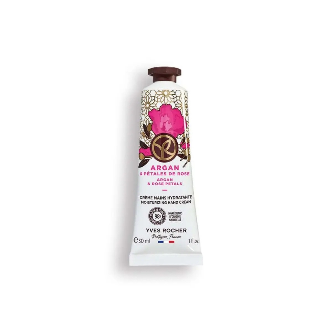 Crema De Manos Argán & Pétalos De Rosa