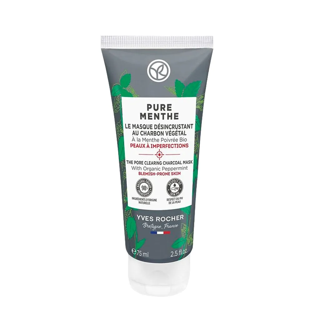MASCARILLA DESINCRUSTANTE AL CARBON VEGETAL