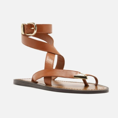 SANDALIA DE TACÓN PLANO