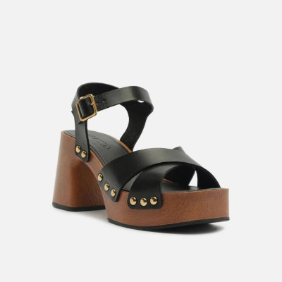 SANDALIA DE TACÓN MEDIO