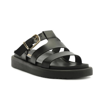 SANDALIA DE TACÓN BAJO