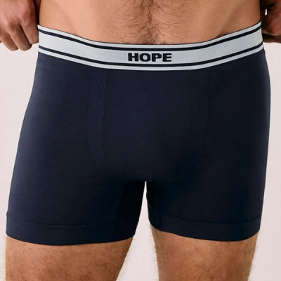 CUECA BOXER BICOLOR EM MICROFIBRA LIGHT